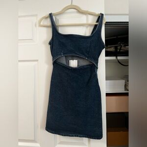 Zara denim dress new with tags